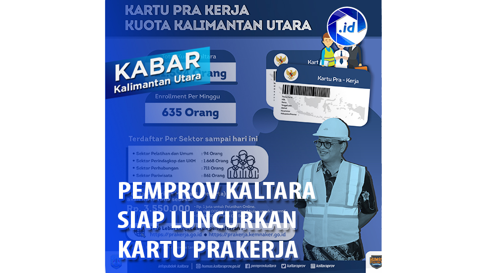 Pemprov Kaltara Siap Luncurkan Kartu Prakerja