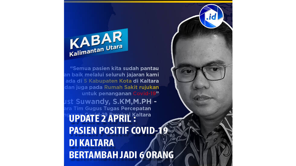 Update 2 April : Pasien Positif Covid-19 Di Kaltara Bertambah Jadi 6 Orang