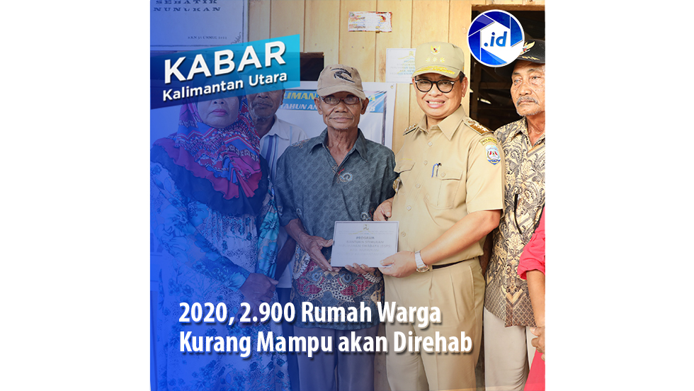 2020, 2.900 Rumah Warga Kurang Mampu akan Direhab