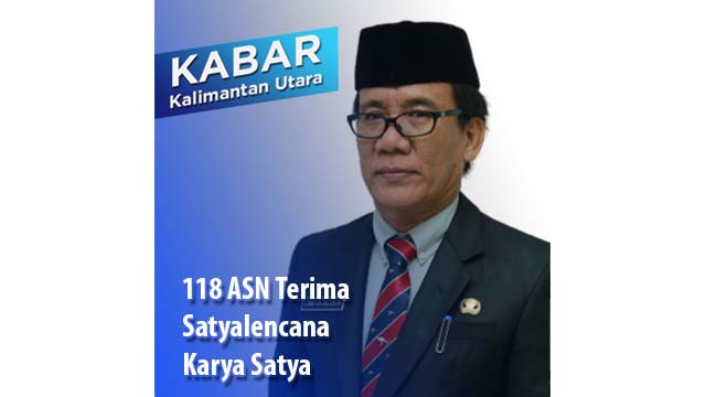 118 ASN Terima Satyalencana Karya Satya