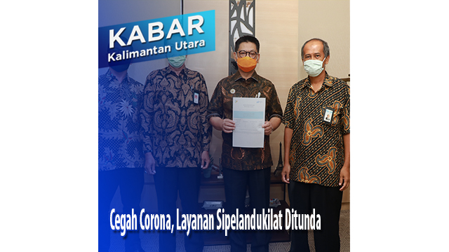 Cegah Corona, Layanan Sipelandukilat Ditunda