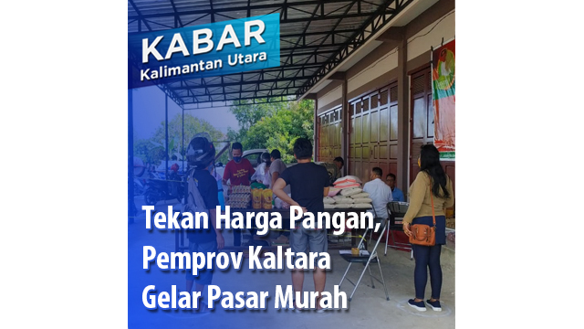 Tekan Harga Pangan, Pemprov Gelar Pasar Murah