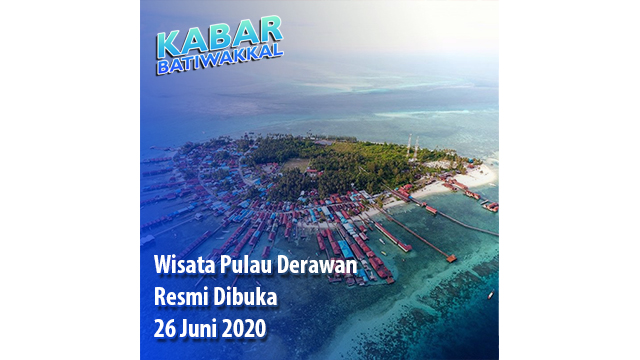 Wisata Pulau Derawan Resmi Dibuka 26 Juni 2020