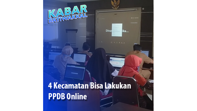 4 Kecamatan Bisa Lakukan PPDB Online