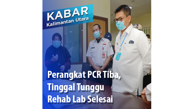 Perangkat PCR Tiba, Tinggal Tunggu Rehab Lab Selesai