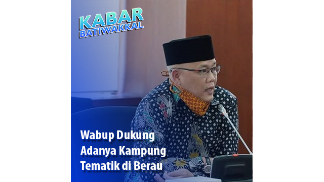 Wabup Dukung Adanya Kampung Tematik di Berau