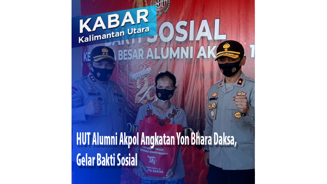 HUT Alumni Akpol Angkatan Yon Bhara Daksa, Gelar Bakti Sosial