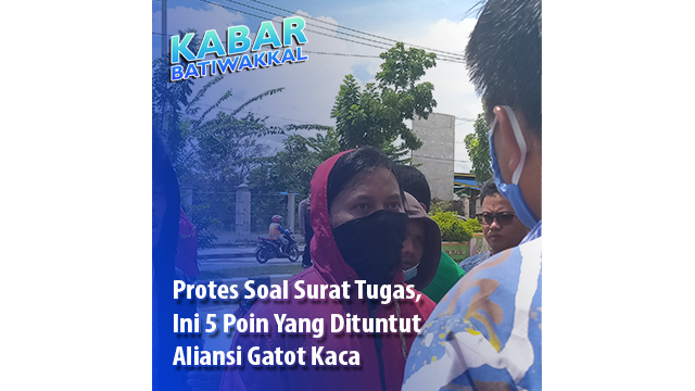 Protes Soal Surat Tugas, Ini 5 Poin Yang Dituntut Aliansi Gatot Kaca