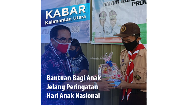 Bantuan Bagi Anak Jelang Peringatan Hari Anak Nasional