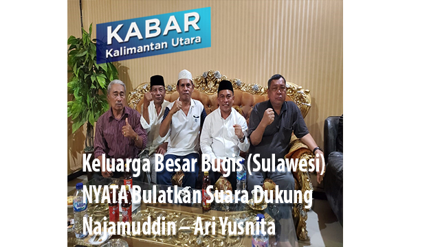 Keluarga Besar Bugis (Sulawesi) NYATA Bulatkan Suara Dukung Najamuddin – Ari Yusnita