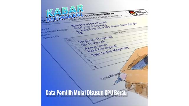 Data Pemilih Mulai Disusun KPU Berau