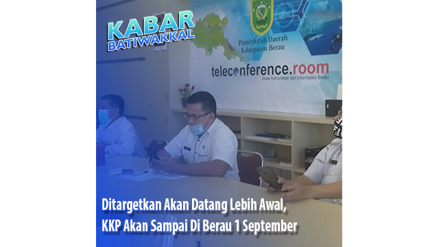 Ditargetkan Akan Datang Lebih Awal, KKP Akan Sampai Di Berau 1 September