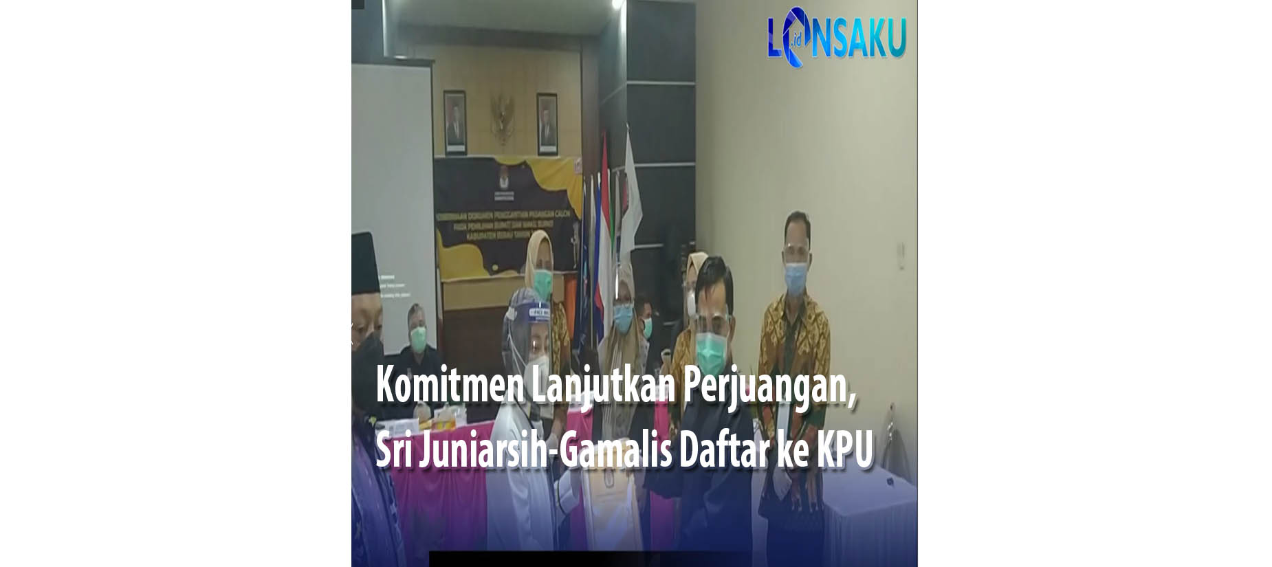 Komitmen Lanjutkan Perjuangan, Sri Juniarsih-Gamalis Daftar ke KPU