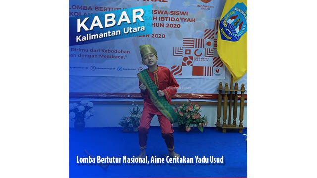 Lomba Bertutur Nasional, Aime Ceritakan Yadu Usud