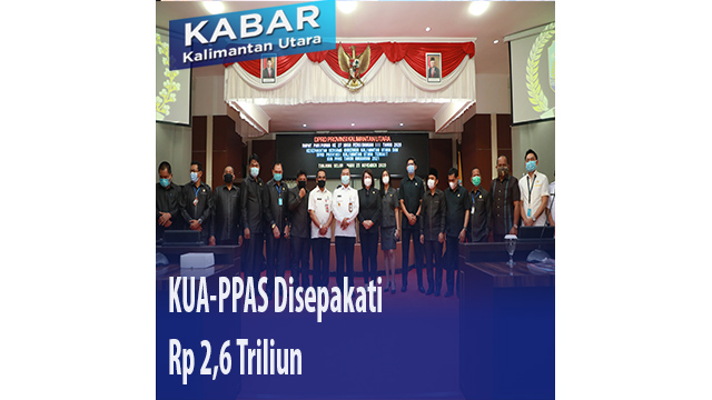 KUA-PPAS Disepakati Rp 2,6 T