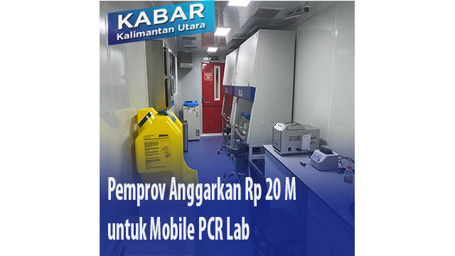 Pemprov Anggarkan Rp 20 M untuk Mobile PCR Lab