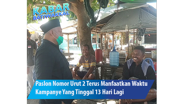 Paslon Nomor Urut 2 Terus Manfaatkan Waktu Kampanye Yang Tinggal 13 Hari Lagi