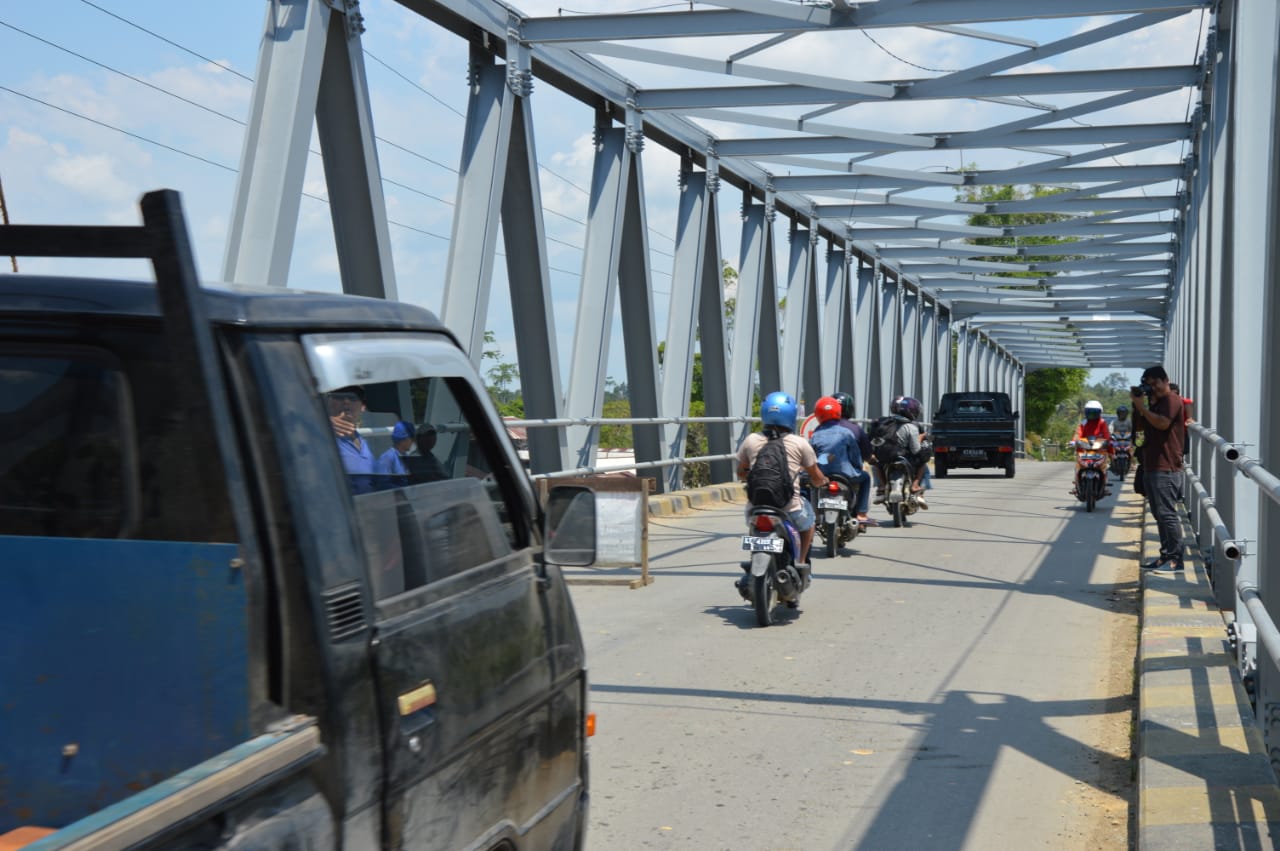 Jembatan Jelarai Diperbaiki Mulai 30 Januari Arus Lalulintas Dialihkan