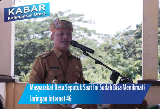 Masyarakat Desa Seputuk Saat Ini Sudah Bisa Menikmati Jaringan Internet