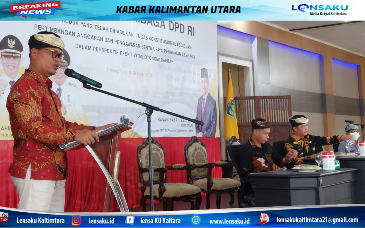 Serap Aspirasi, Ketua PURT DPD RI Siap Perjuangkan Usulan Tana Tidung