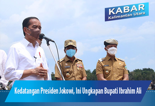Kedatangan Presiden Jokowi, Ini Ungkapan Bupati Ibrahim Ali