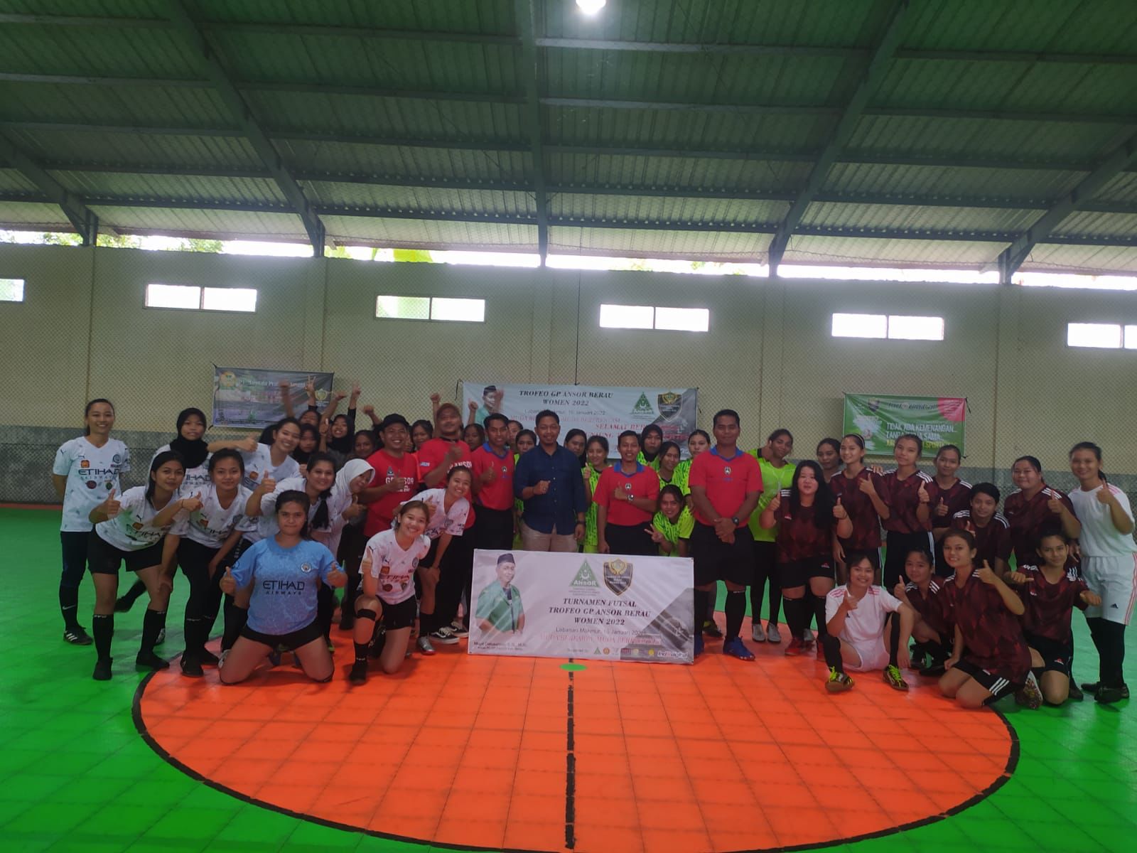 GP Ansor Gelar Turnamen Futsal Wanita