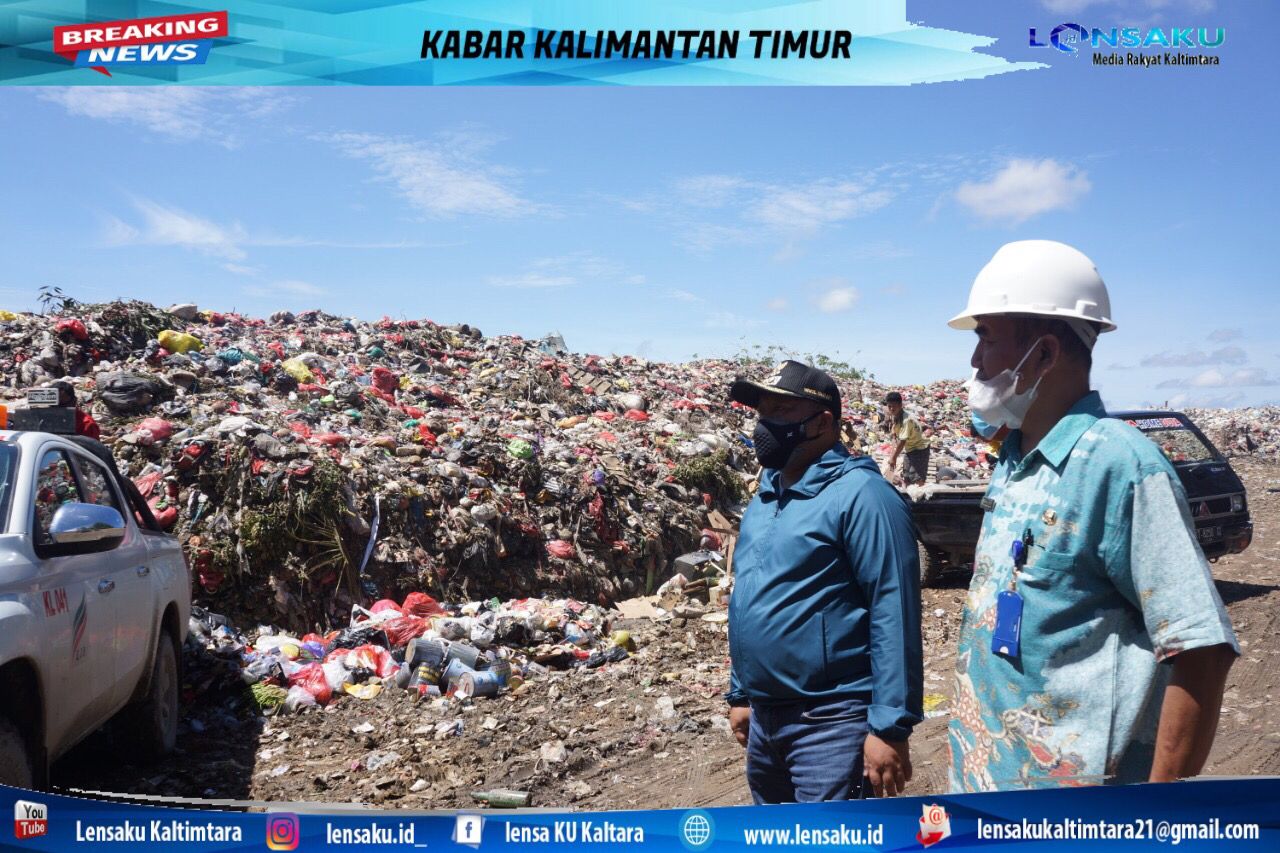 Gamalis Tinjau Kondisi Tumpukan sampah di TPA Bujangga