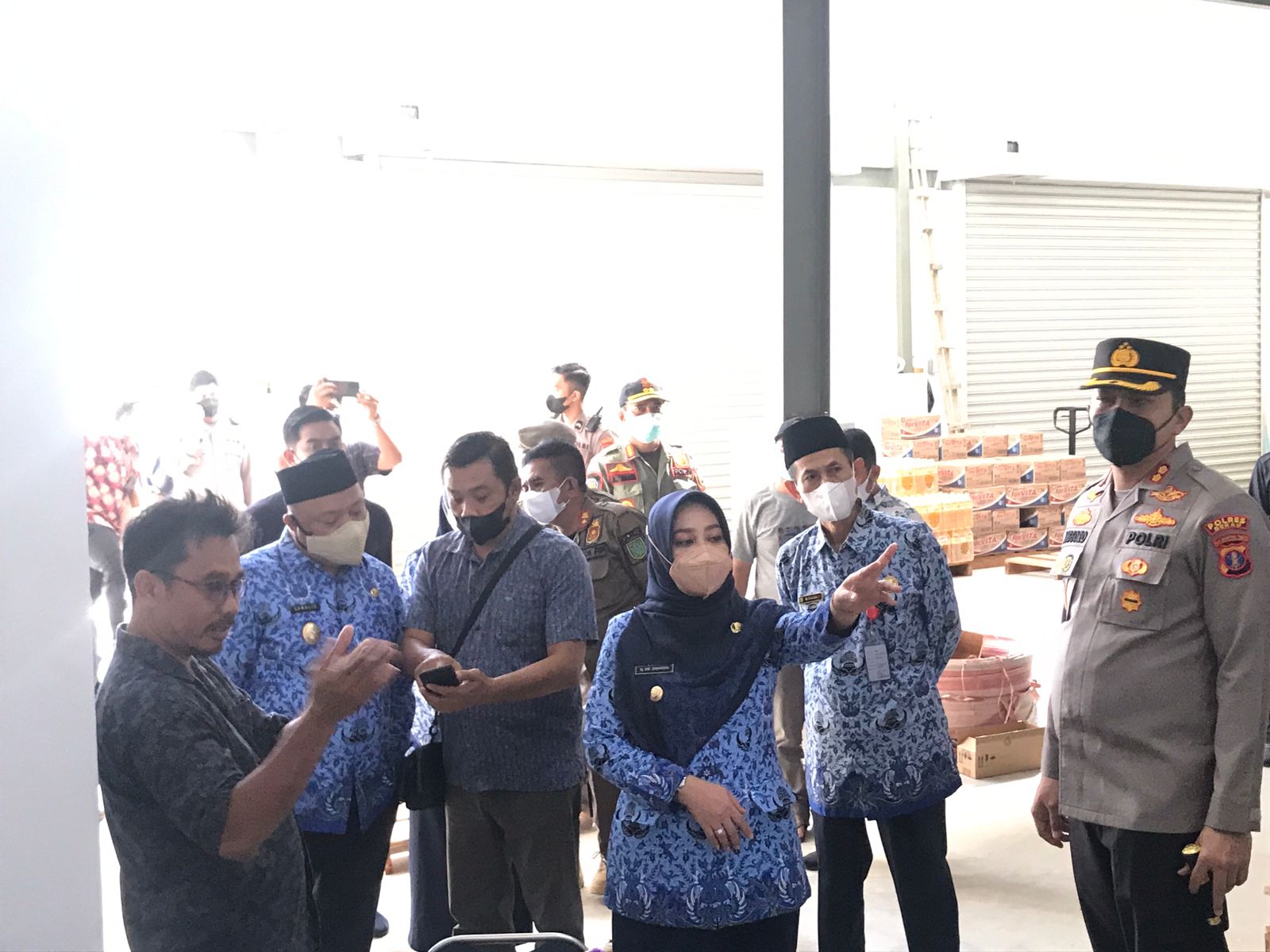 Minyak Goreng Langka : Bupati Berau Lakukan Sidak