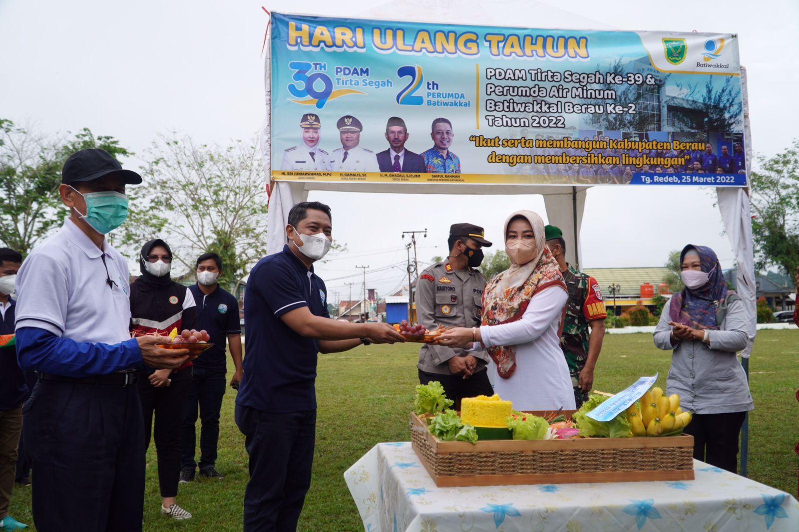 HUT Ke 2 Perumda Air Minum Batiwakkal, Bupati Harapkan Pelayanan Kepada Masyarakat Lebih Maksimal