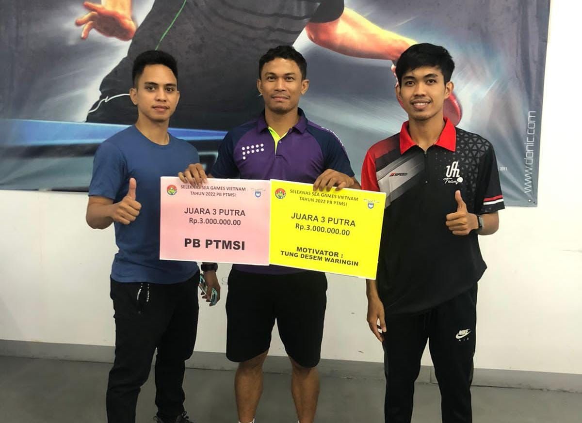 Tinggal Setahap, Dua Atlet Tenis Meja Berau Akan Wakili Indonesia Pada SEA Games 2022