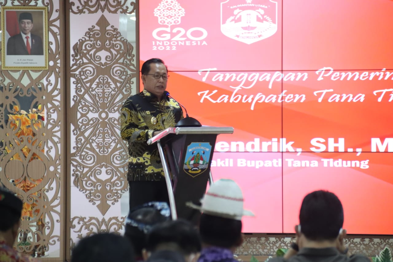 Ikuti Musrenbang RKPD Kaltara 2023, Wabup Hendrik Dorong Pemulihan Ekonomi Berbasis Digitalisasi