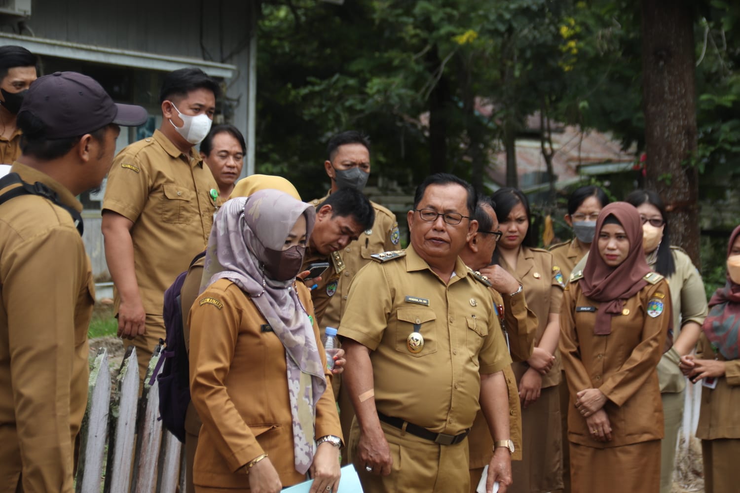 Hari Pertama Kerja, Wabup Sidak Kedisipilinan Di Sejumlah OPD