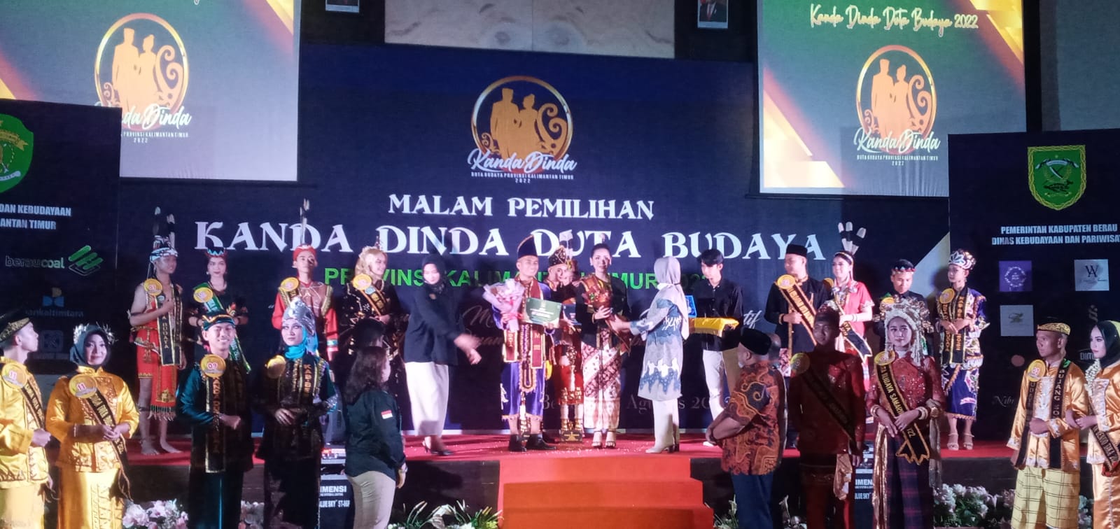 Wakil Berau Masuk 6 Besar, Ini Pesan Bupati Untuk Duta Budaya Kaltim 2022!