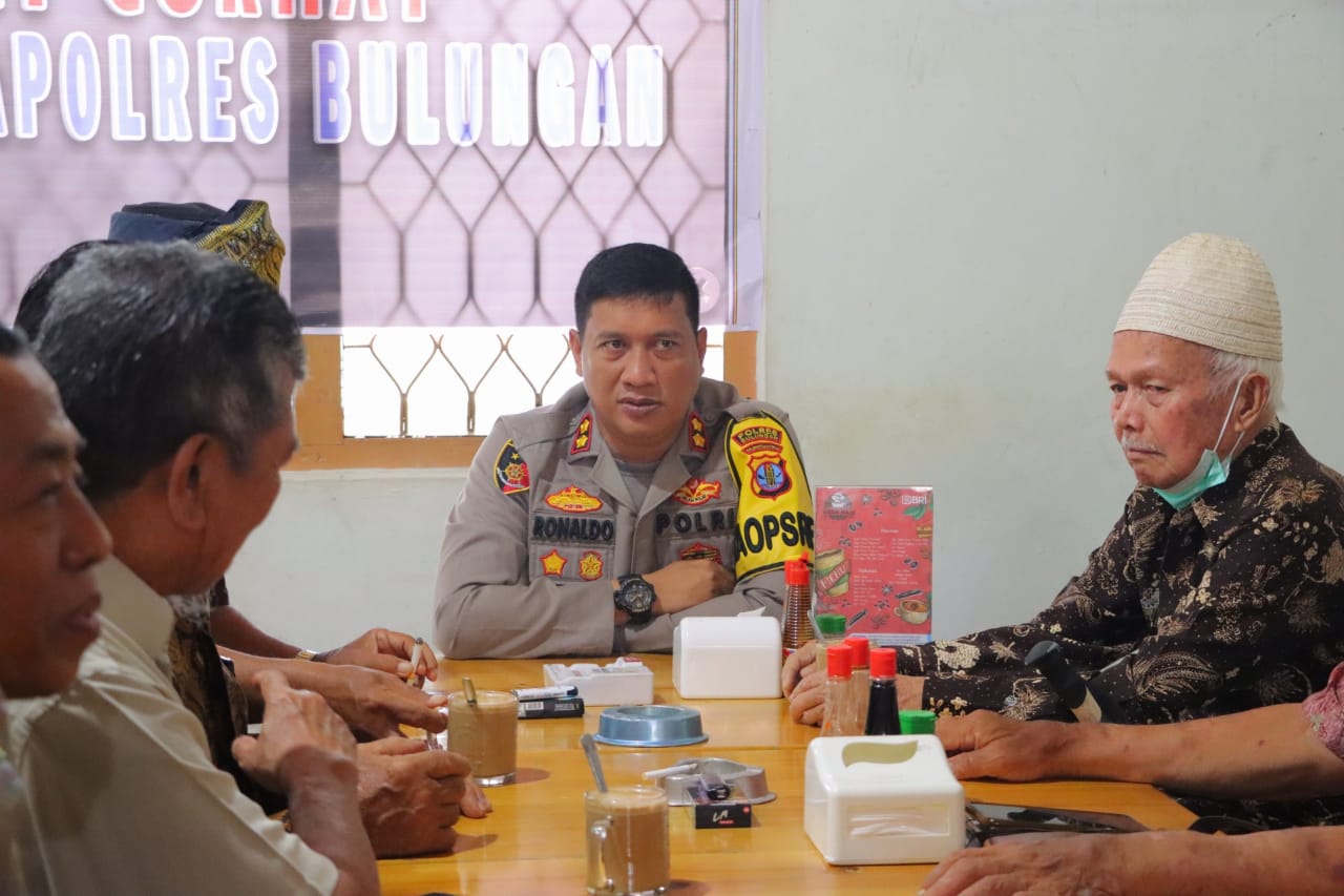 Jum’at Curhat Kapolres Bulungan, Tampung Informasi dan Keluhan Masyarakat