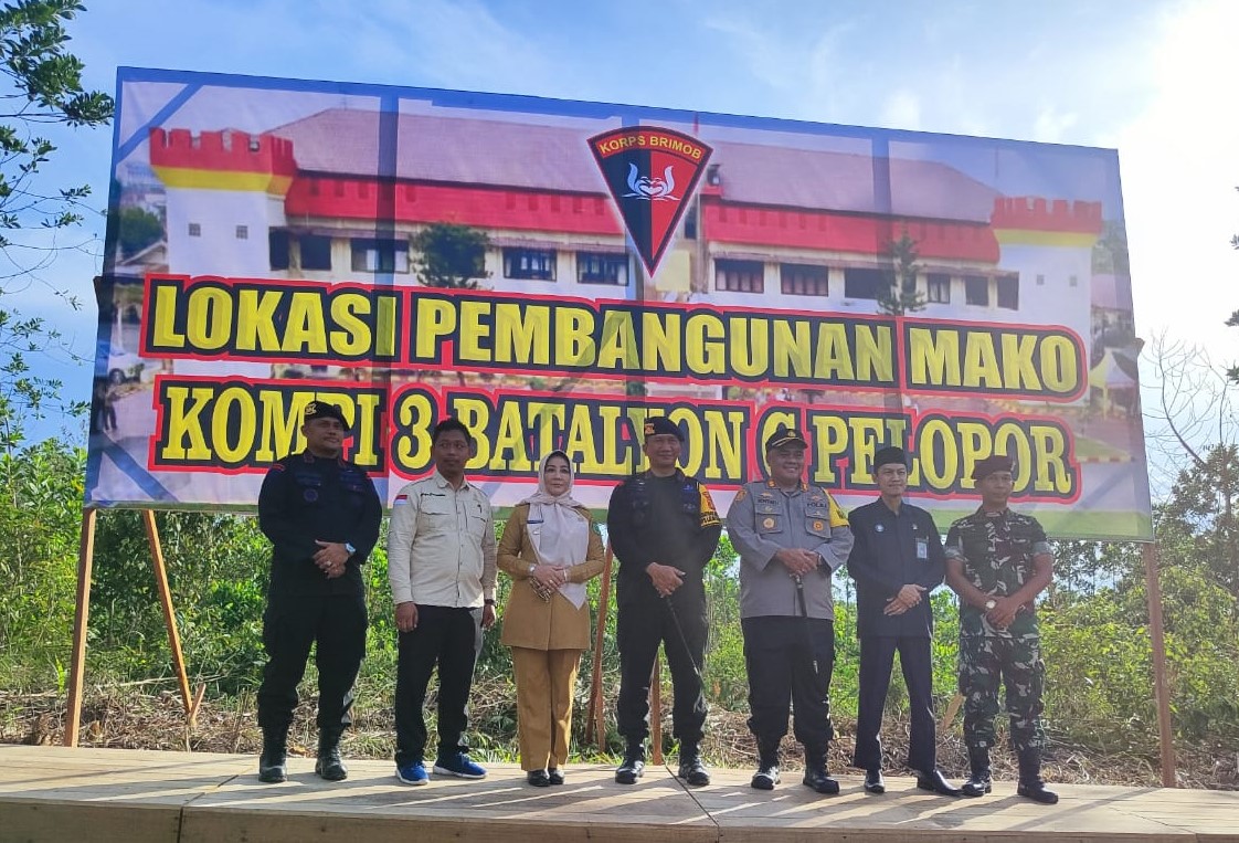 Pemkab Berau Hibahkan 15 Hektar Lahan untuk Pembangunan Mako Brimob