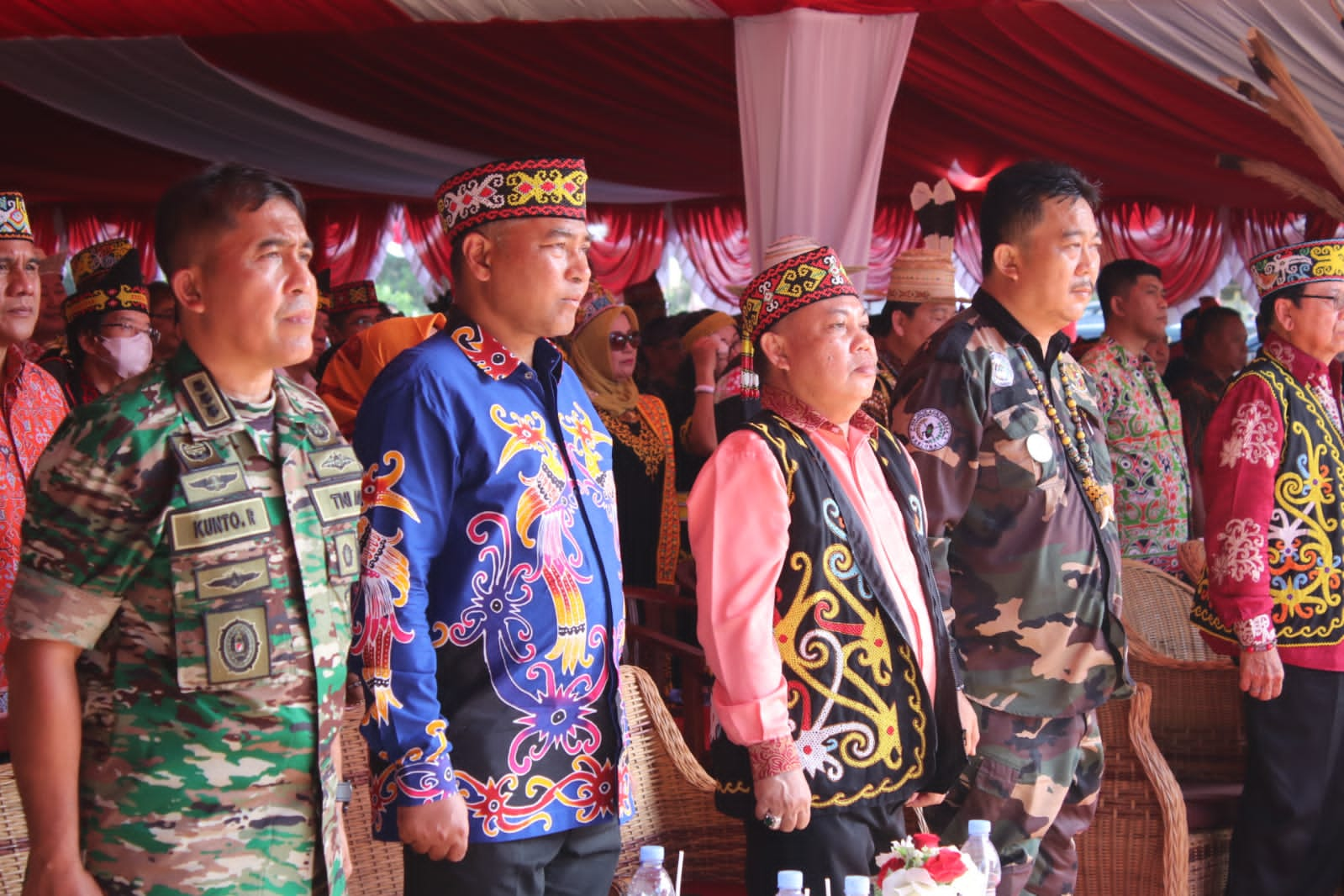 Wakapolda, Brigjen Pol Kasmudi Hadiri Musyawarah Dewan Adat Dayak Kaltara