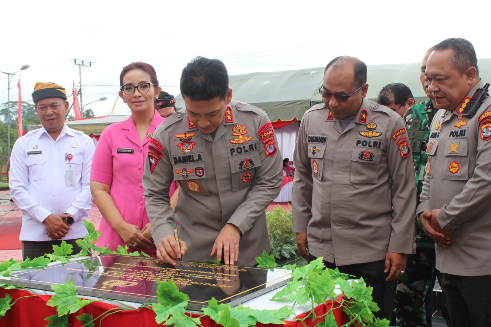 Kapolda Kaltara Resmikan Perubahan Tipe Polres Bulungan Menjadi Polresta