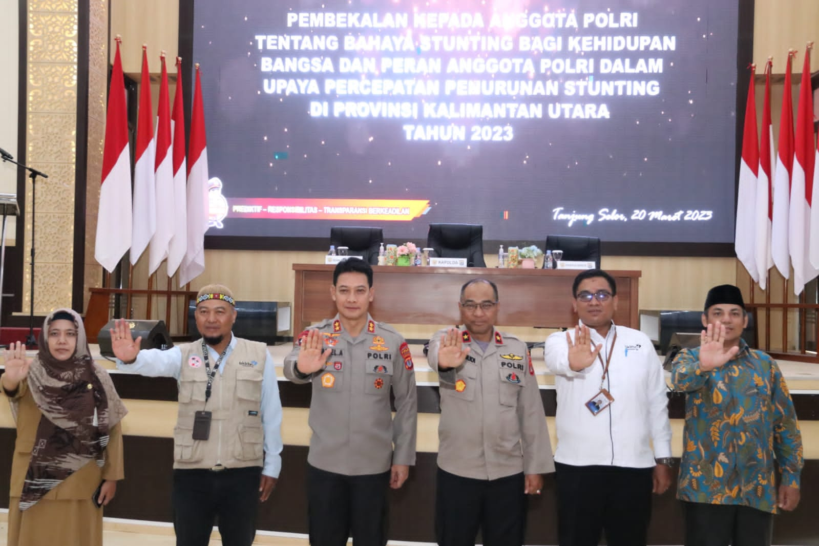 Kapolda Kaltara Buka Pembekalan Edukasi Penurunan Stunting Untuk Personel Polri