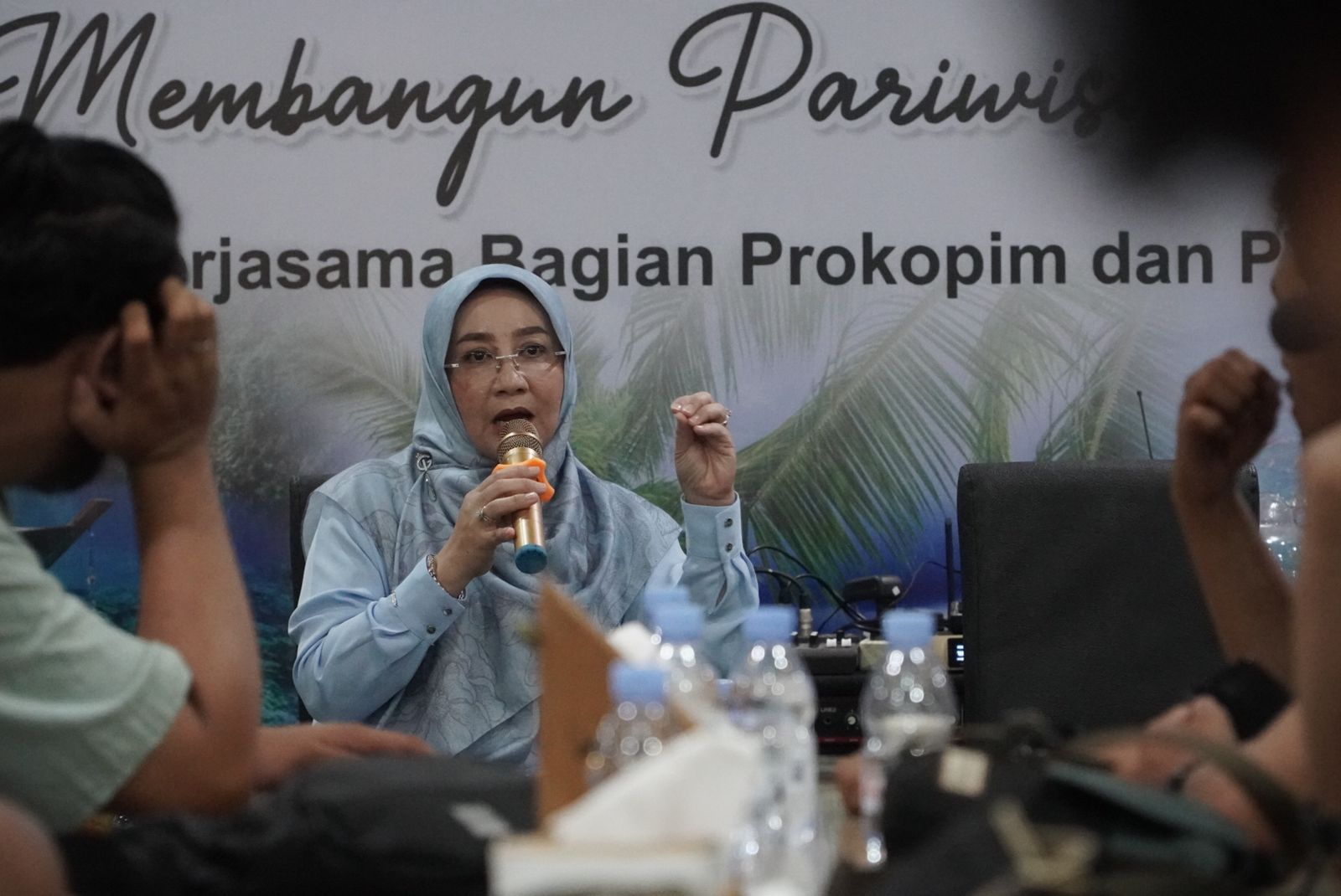 Bincang Santai Dengan Jurnalis, Bupati Ajak Kembangkan Pariwisata