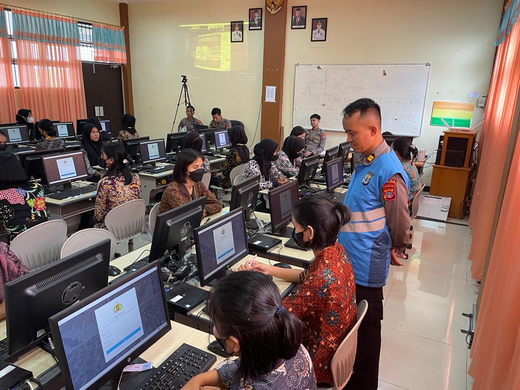 884 Peserta Lolos Tes Psikologi Bintara Polda Kaltara