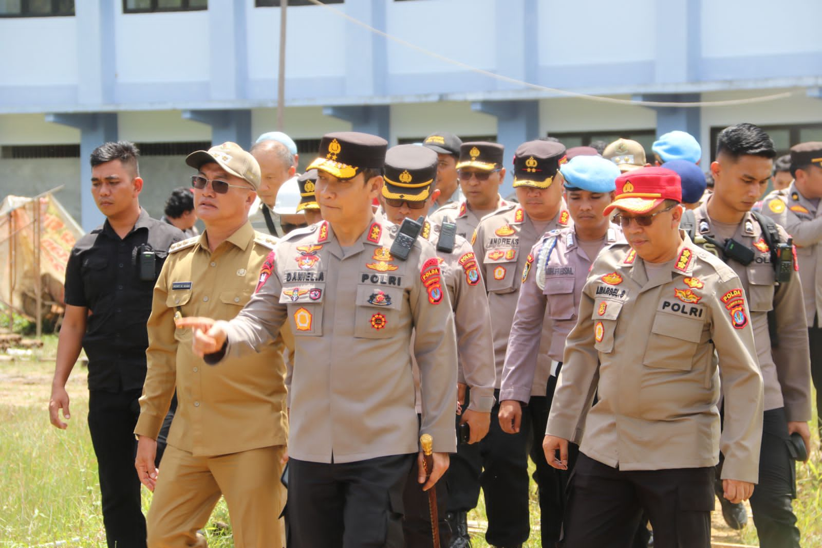 Kapolda Kaltara Tinjau Kesiapan Operasional SPN Polda di Malinau.