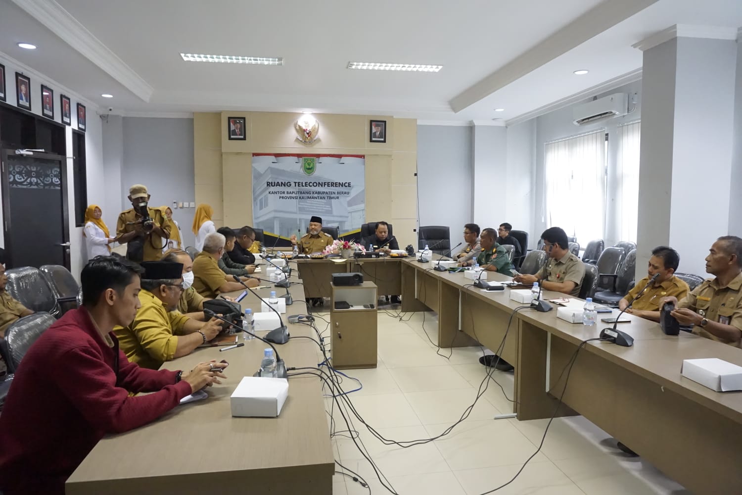 Bahas Persoalan Jembatan Sambaliung, Pemkab Berau Gelar Rapat Koordinasi Bersama Forkopimda