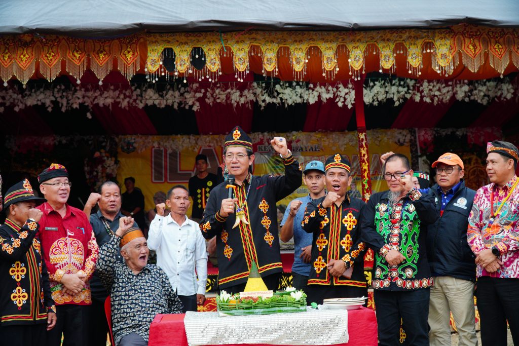 Digelar 4 Hari, Wagub Kaltara Yansen TP Resmi Tutup Ilau ke-V Dayak Tenggalan