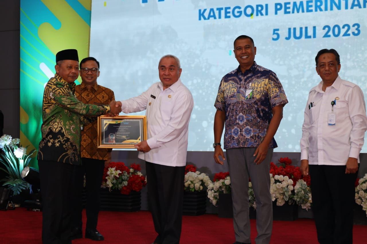 Pemkab Berau Raih Anugerah Paritrana Award 2023 Untuk Yang Pertama Kali.