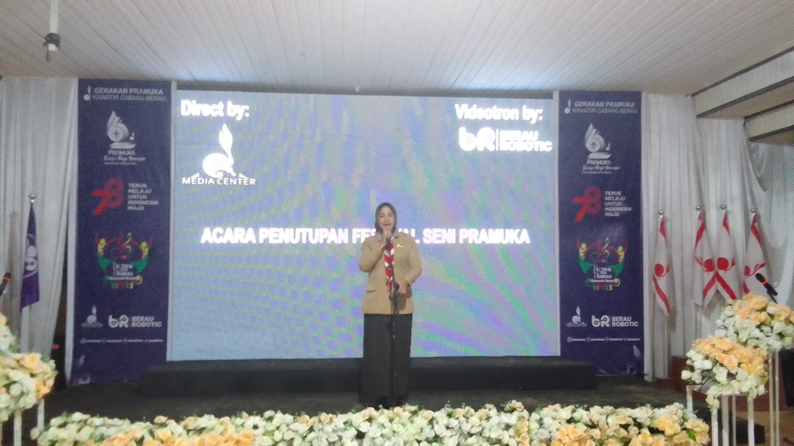 Festival Seni Pramuka Tingkat SD,SMP dan SMA Tahun 2023 Resmi Di tutup