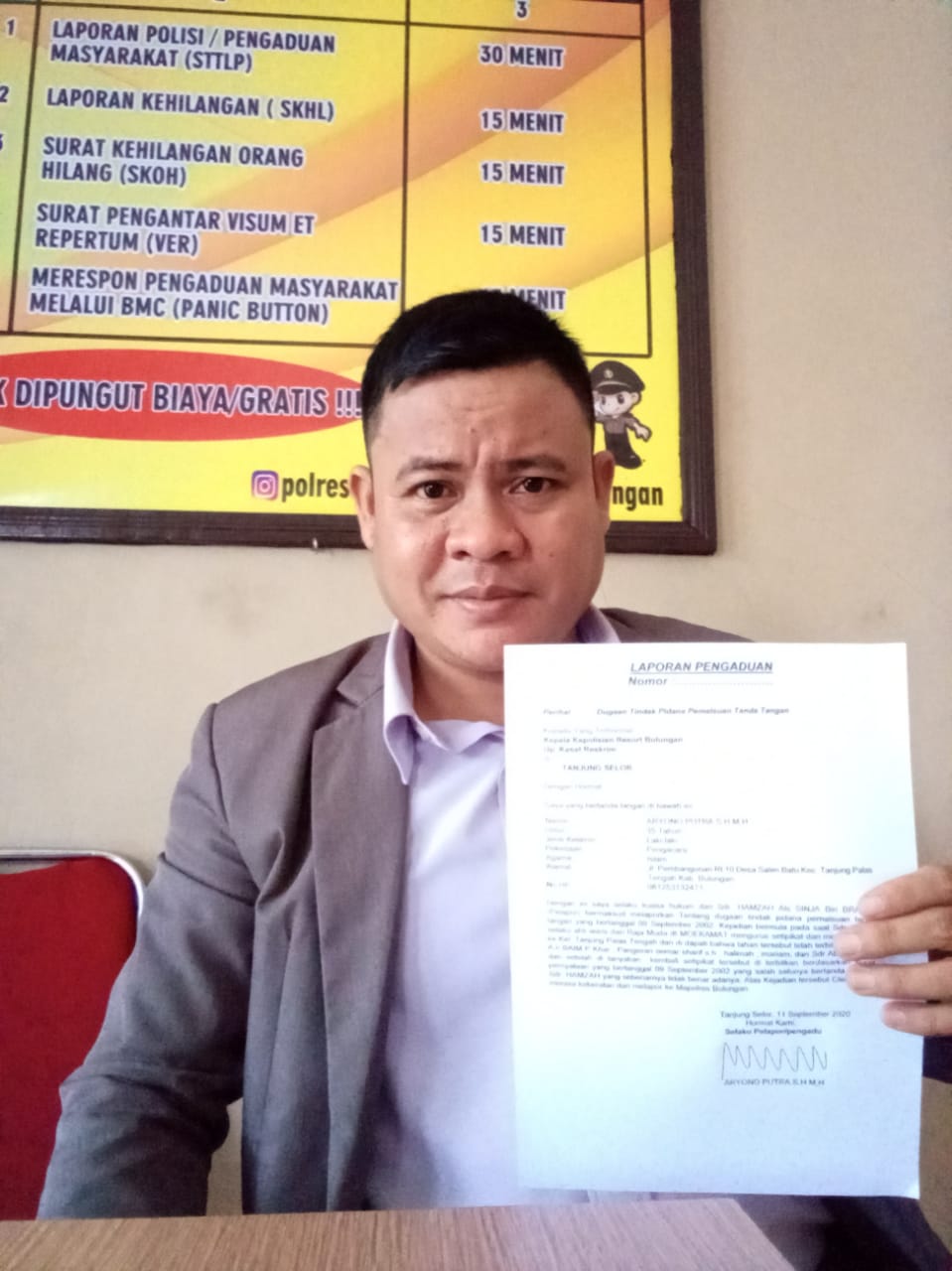 KUASA HUKUM : Kalau Mediasi Tak Berjalan Sesuai Harapan, Laporan Ke Polisi Kami Jalankan.