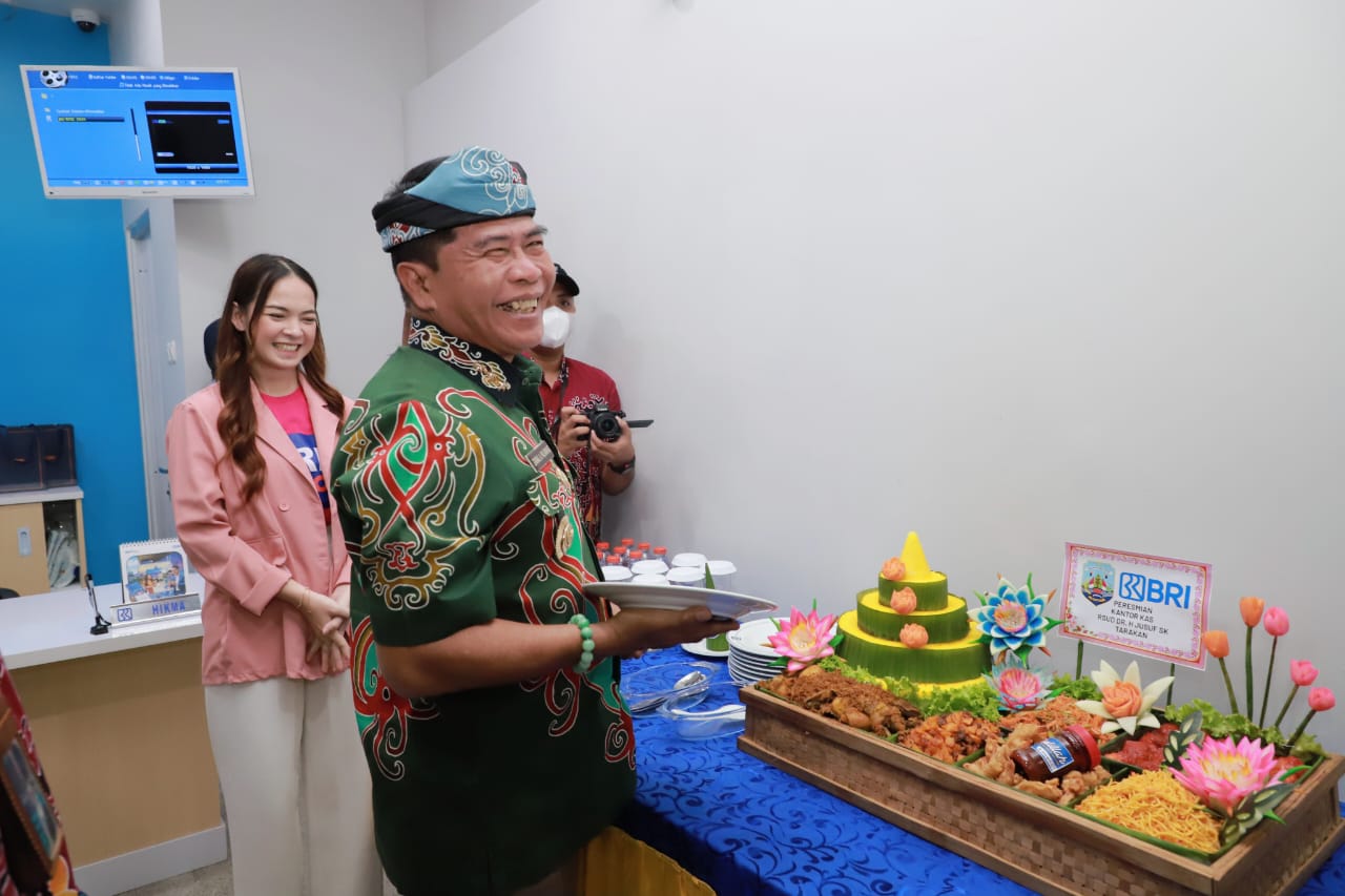Gubernur, Kaltara Resmikan Kantor Kas BRI di RSUD dr.H.Jusuf SK