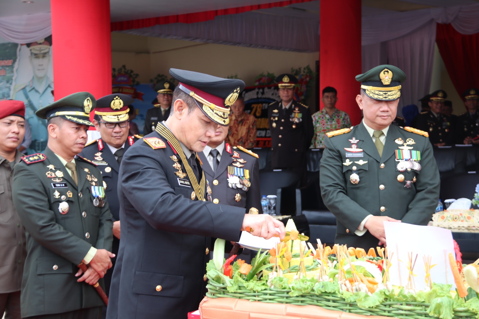 Syukuran Hari Bhayangkara Ke-78 Tahun 2024 Polda Kaltara Berlangsung Meriah