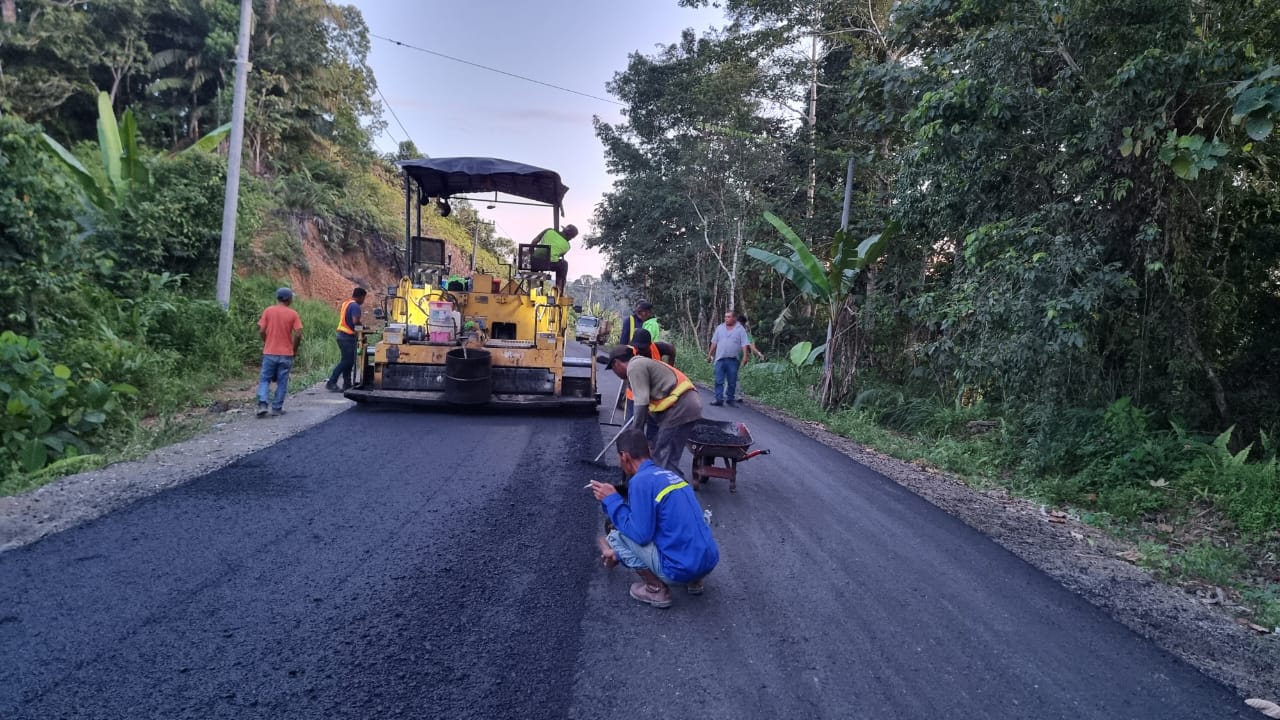 Pembangunan Jalan Provinsi Kaltara Tunjukan Tren Positif