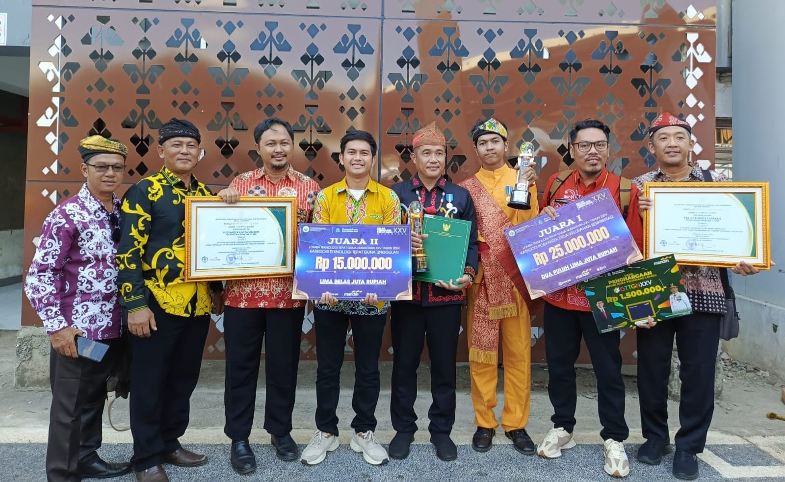 Kaltara Borong 2 Penghargaan Inovasi TTG Nusantara XXV